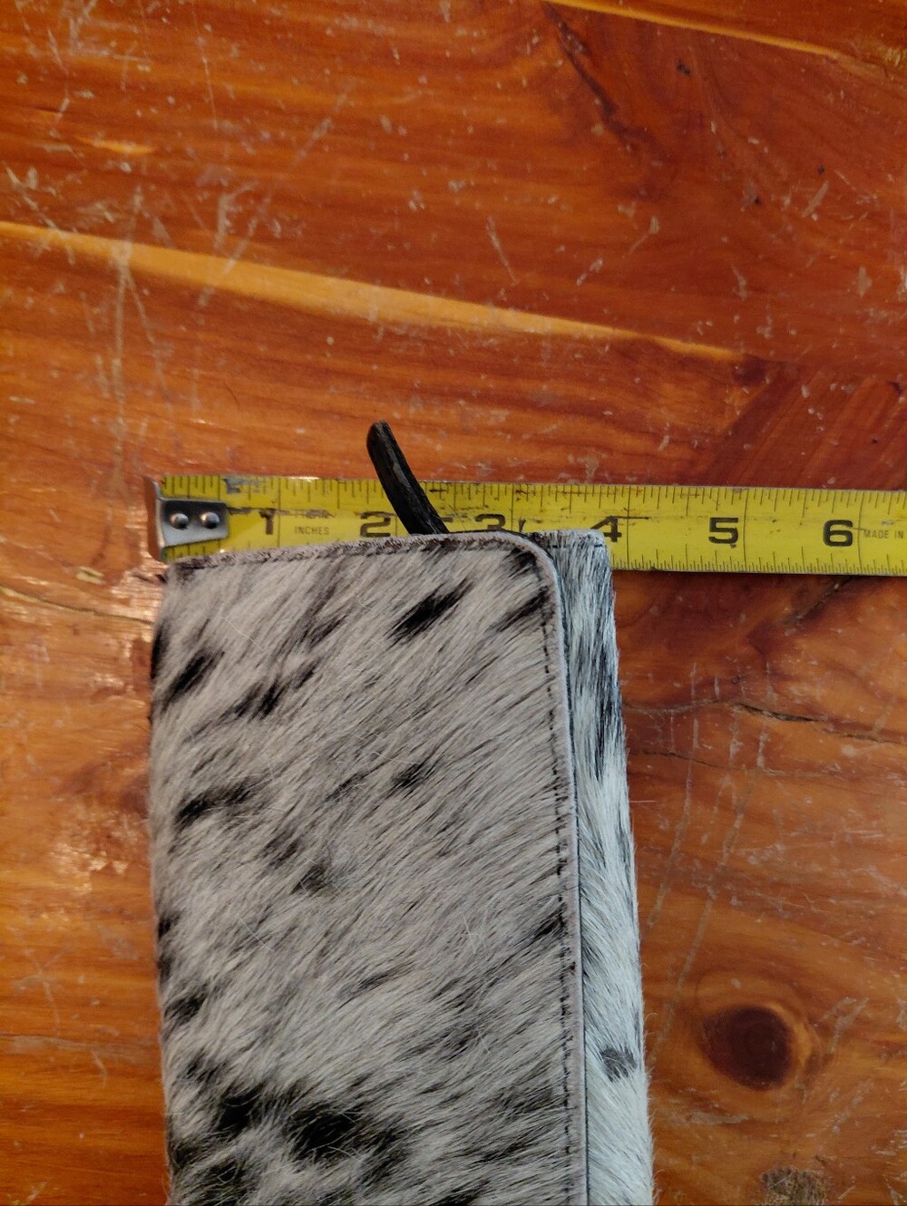 New Sundance Cowhide Hair On Wallet - Picture 4 of 5